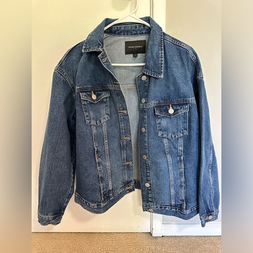 Banana Republic Oversized Jean Jacket